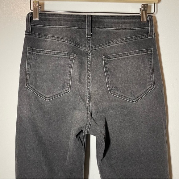 L'AGENCE High Line Skinny High Rise Jeans in Nighttime Destruct Size 26 - Picture 8 of 14